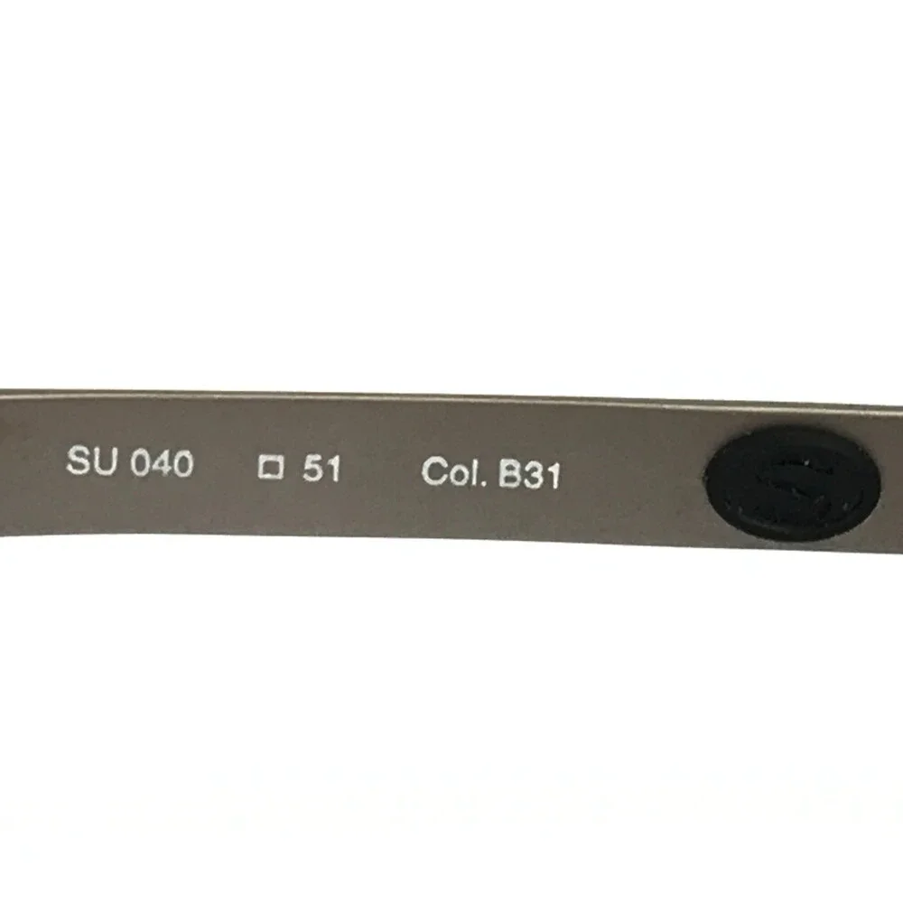 Superga Eyeglasses Frames SU 040 Col. B31 Gunmetal Oval Full Rim 51-20-130